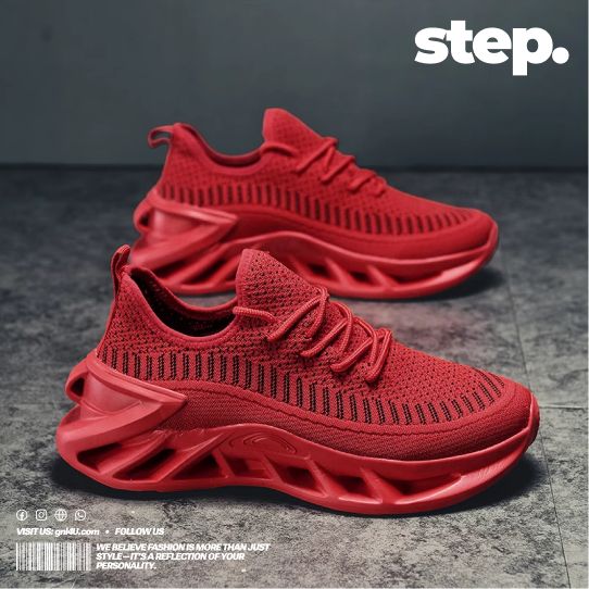 Flying Weaving Breathable Men's Shoes - Image 4