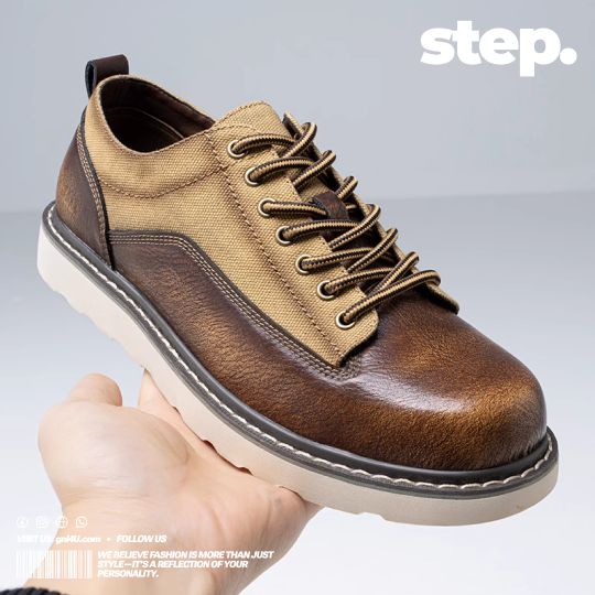 Large size leather shoes - Image 3