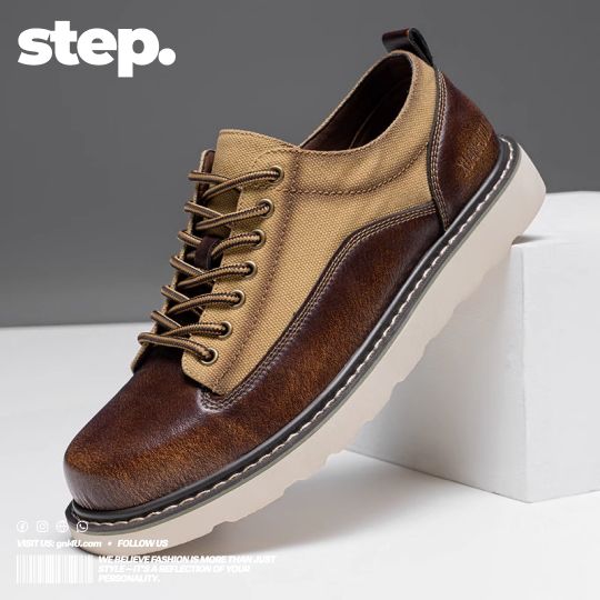 Large size leather shoes - Image 4