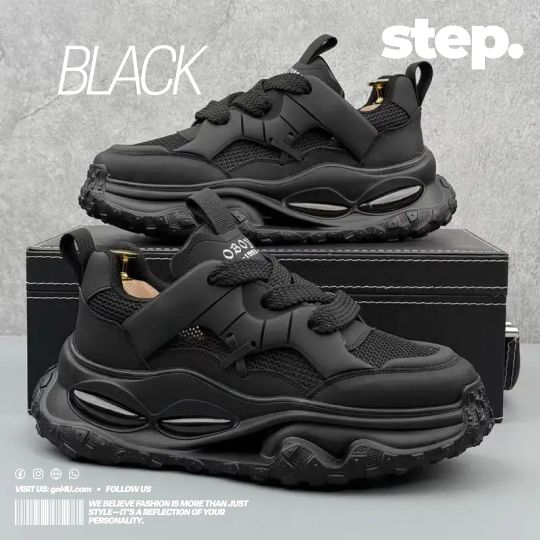 MEN'S NEW RETRO THICK SOLED CASUAL SHOES - Image 2