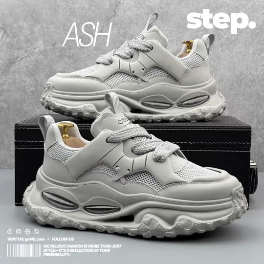 MEN'S NEW RETRO THICK SOLED CASUAL SHOES - Image 3