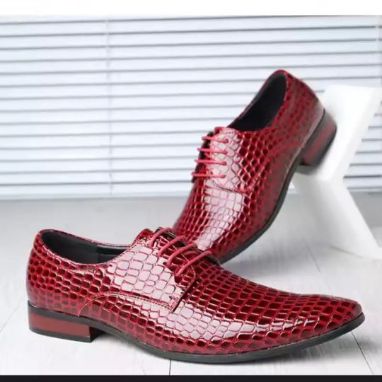 MEN'S POINTED BUSINESS LEATHER SHOES