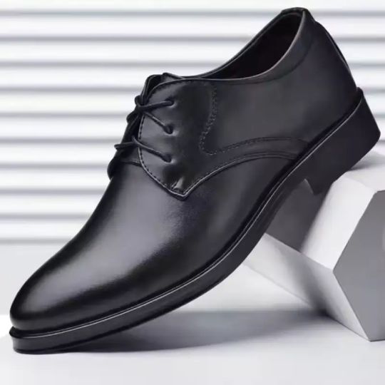 MEN'S BUSINESS DRESS LEATHER SHOES - Image 2