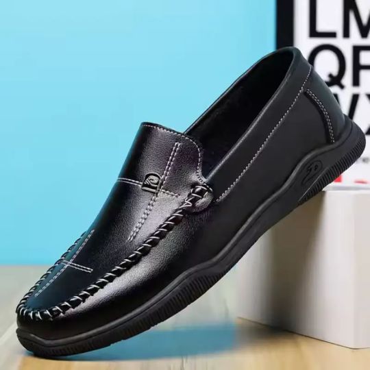 MEN'S BREATHABLE LEATHER LOAFERS - Image 2