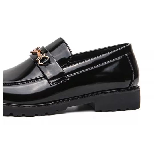 Office Business Casual Leather Loafer - Image 4
