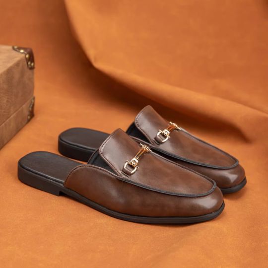 Slipper Horsebit Closed-Toe Loafers - Image 2