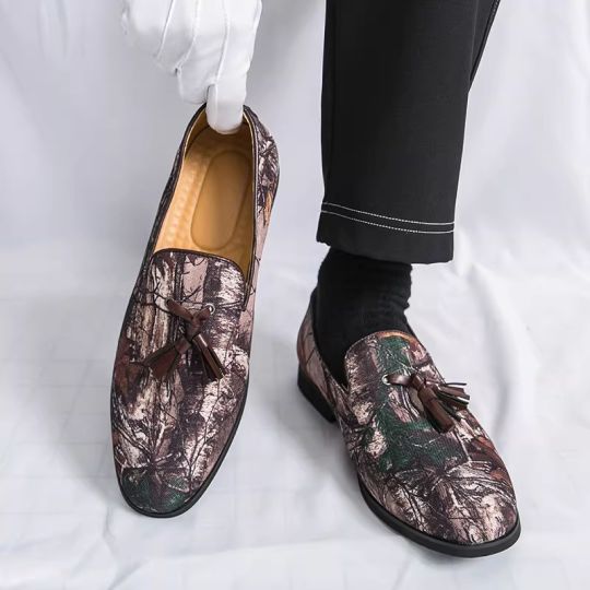 Men's Business Casual Tassel Loafers - Image 2