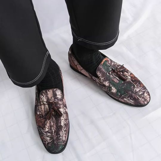 Men's Business Casual Tassel Loafers - Image 4