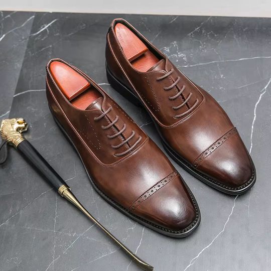 Men's Formal Wear Lace-up Oxford Shoes