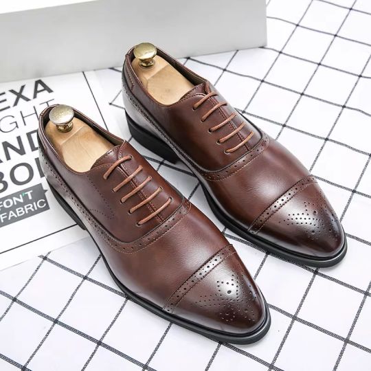 Office Leather Oxford Shoes