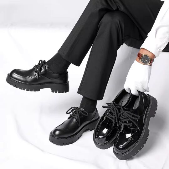 Derby Thick-Soled Formal Shoes