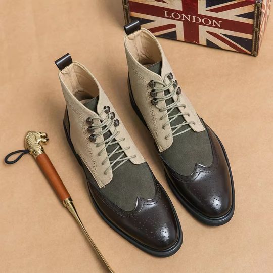 New Motorcycle Leather Boots - Image 3