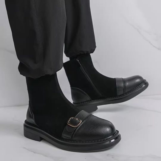 Round Toe Short Boots - Image 3