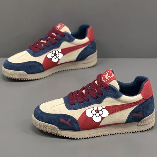 Breathable Fabric Low-Top Comfortable Sneakers - Image 4