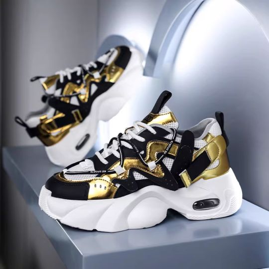 New Torre Shoes Color Matching Casual Shoes - Image 2